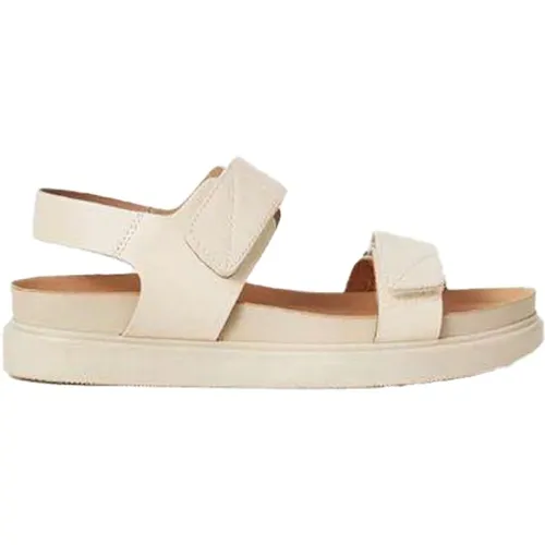 Nude Leather Wedge Sandals , female, Sizes: 5 UK, 3 UK, 4 UK - Vagabond Shoemakers - Modalova