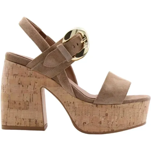 High Heel Sandals , female, Sizes: 5 UK, 7 UK, 4 UK, 6 UK, 8 UK - Carmens - Modalova