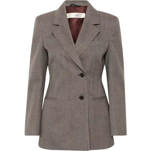 Braun Puce Blazer Jacke Klassisch Feminin , Damen, Größe: M - InWear - Modalova