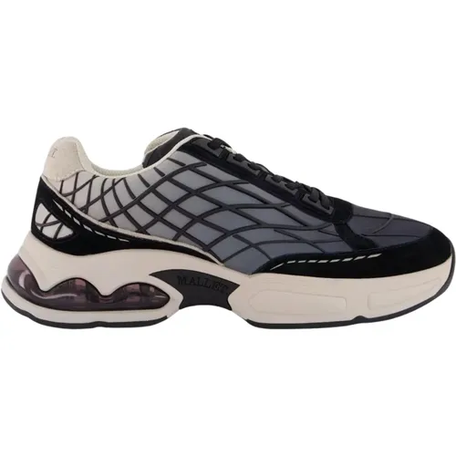 Neptun Dip Sneaker Schwarz/Beige , Herren, Größe: 43 EU - Mallet Footwear - Modalova