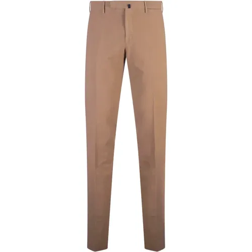 Slim Fit Doeskin Trousers , male, Sizes: M, L, 3XL, 2XL, XL - Incotex - Modalova