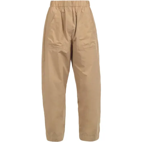 Carrot Trousers in Caramel , female, Sizes: XS - Ottod'Ame - Modalova