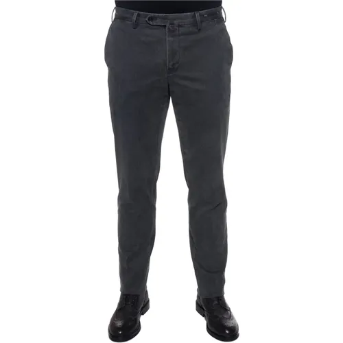 Slim Fit Chino with Marble Effect , male, Sizes: 4XL, 3XL - Pt01 - Modalova