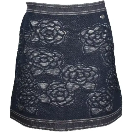 Pre-owned Cotton bottoms , female, Sizes: S - Chanel Vintage - Modalova