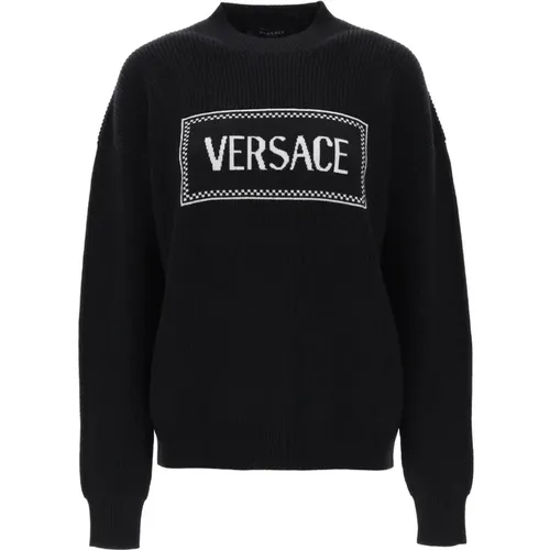 Sweatshirts , Damen, Größe: XS - Versace - Modalova