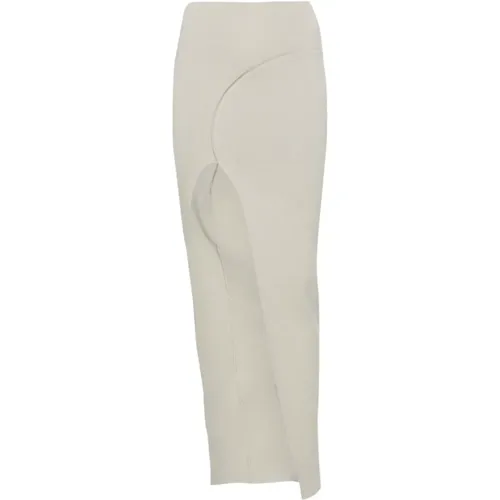 Pearl Theresa Skirt , female, Sizes: M, XS - Rick Owens - Modalova