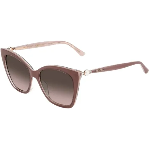 Rosa Azetat Damen Sonnenbrille - Jimmy Choo - Modalova