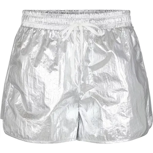 Metallic Finish Shorts , female, Sizes: L - Sofie Schnoor - Modalova