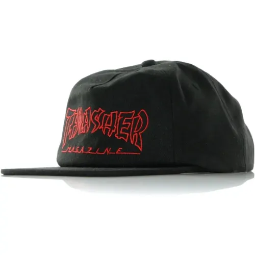 Snapback Cap for Men , male, Sizes: ONE SIZE - Thrasher - Modalova