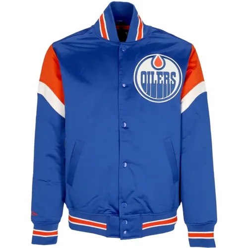 Edmonton Oilers Bomberjacke NHL Team - Mitchell & Ness - Modalova