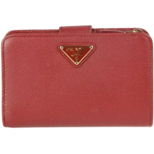 Pre-owned Leather wallets , female, Sizes: ONE SIZE - Prada Vintage - Modalova