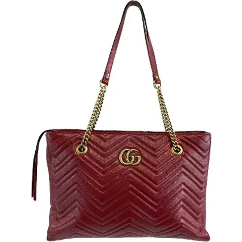 Pre-owned Leather totes , female, Sizes: ONE SIZE - Gucci Vintage - Modalova