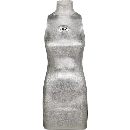 Stylish Logo Dress , female, Sizes: S, XS - Diesel - Modalova