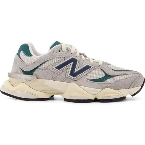 Sneaker aus Mesh und Wildleder mit Logo , Herren, Größe: 36 EU - New Balance - Modalova