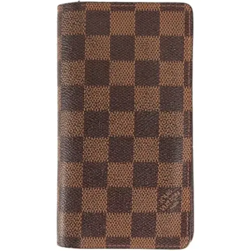 Pre-owned Leather wallets , male, Sizes: ONE SIZE - Louis Vuitton Vintage - Modalova