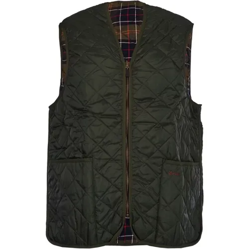 Clic Tartan Quilted Gilet , male, Sizes: S - Barbour - Modalova