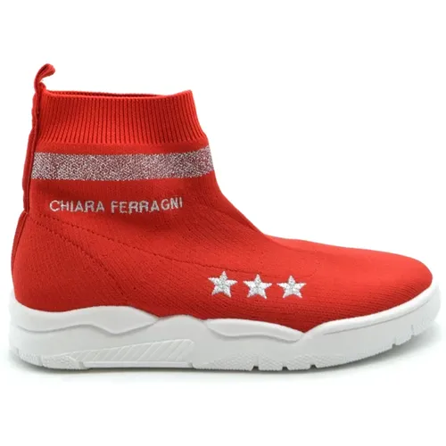 Womens Shoes Sneakers Ss18 , female, Sizes: 3 UK - Chiara Ferragni Collection - Modalova