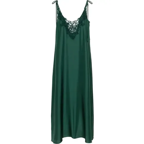 Macrame Applique Dress , female, Sizes: XS, S - P.a.r.o.s.h. - Modalova