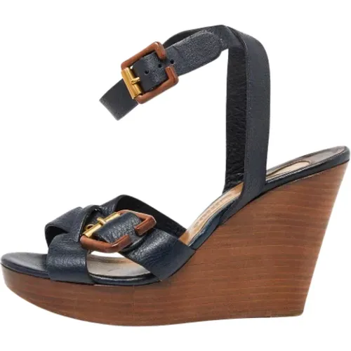 Pre-owned Leder sandals , Damen, Größe: 38 EU - Chloé Pre-owned - Modalova