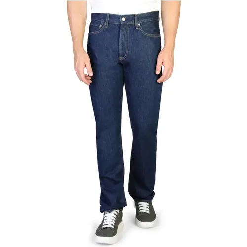 Jeans aus Baumwolle mit Reißverschluss - Calvin Klein - Modalova