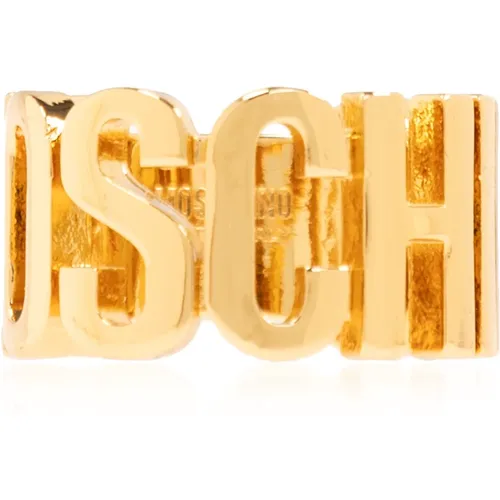 Brass Ring , female, Sizes: L - Moschino - Modalova