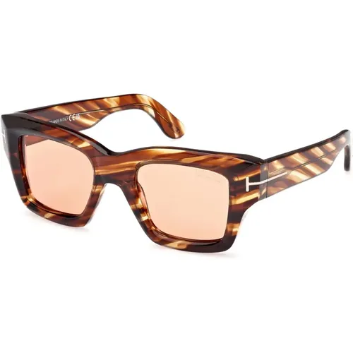 Ft1154 55E Sunglasses , female, Sizes: 50 MM - Tom Ford - Modalova