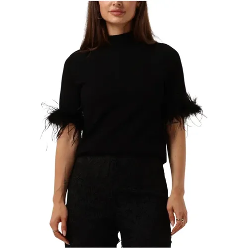 Elegante Schwarze Top , Damen, Größe: M - Twinset - Modalova