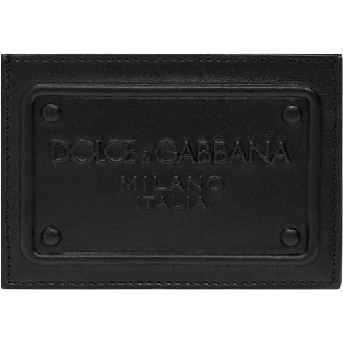Lederkartenhalter Dolce & Gabbana - Dolce & Gabbana - Modalova