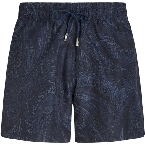 Blaue Paisley Badehose , Herren, Größe: L - ETRO - Modalova