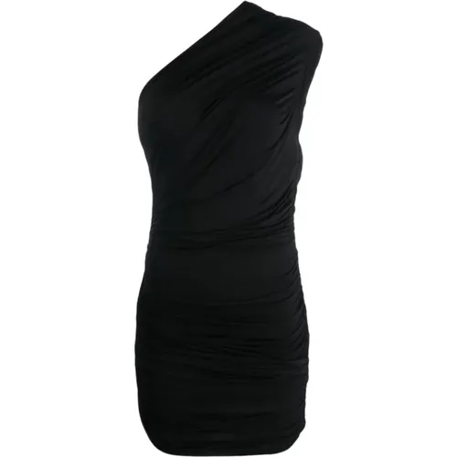 Ein-Schulter Drapiertes Jerseykleid , Damen, Größe: XL - Gauge81 - Modalova