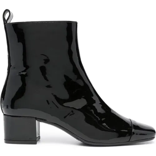 Patent Leather Zipper Boots , female, Sizes: 4 UK, 6 1/2 UK, 6 UK, 3 UK, 5 UK, 7 UK, 4 1/2 UK - Carel - Modalova