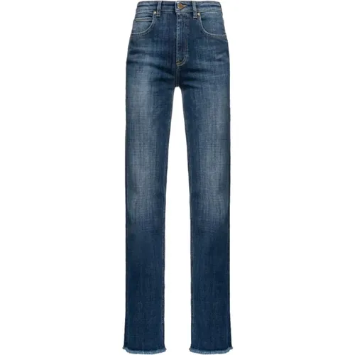 Cross Straight Jeans , female, Sizes: W28 - pinko - Modalova