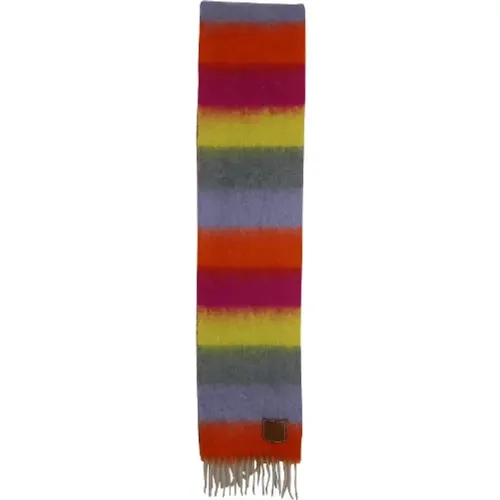 Pre-owned Wool scarves , female, Sizes: ONE SIZE - Loewe Pre-owned - Modalova