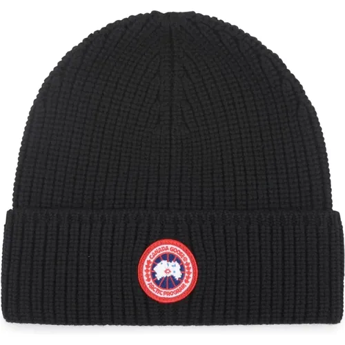 Rib Toque Winter Hats , male, Sizes: ONE SIZE - Canada Goose - Modalova