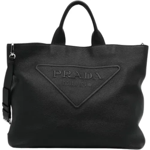 Pre-owned Leather handbags , female, Sizes: ONE SIZE - Prada Vintage - Modalova