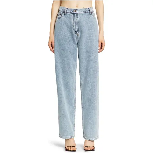 Faded Loose Fit Denim Hose , Damen, Größe: XS - Magda Butrym - Modalova