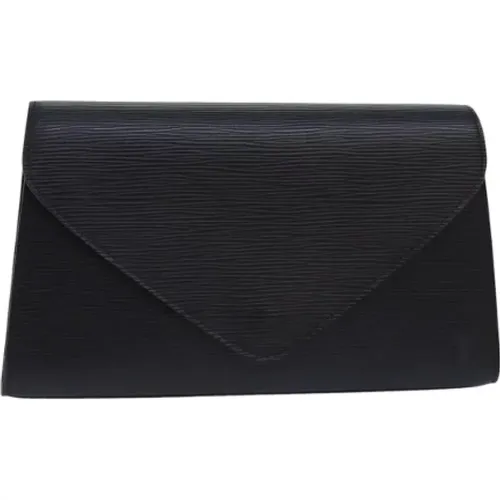 Pre-owned Leather clutches , female, Sizes: ONE SIZE - Louis Vuitton Vintage - Modalova