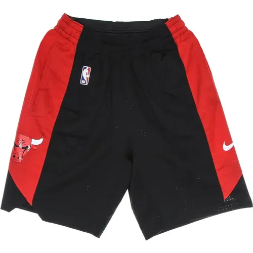 Chicago Bulls Basketball Shorts /Red/White , male, Sizes: S - Nike - Modalova