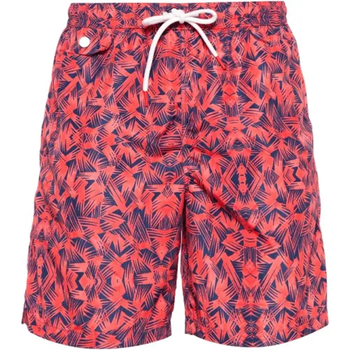 Abstract Pattern Swim Shorts , female, Sizes: 2XL, XL - Kiton - Modalova