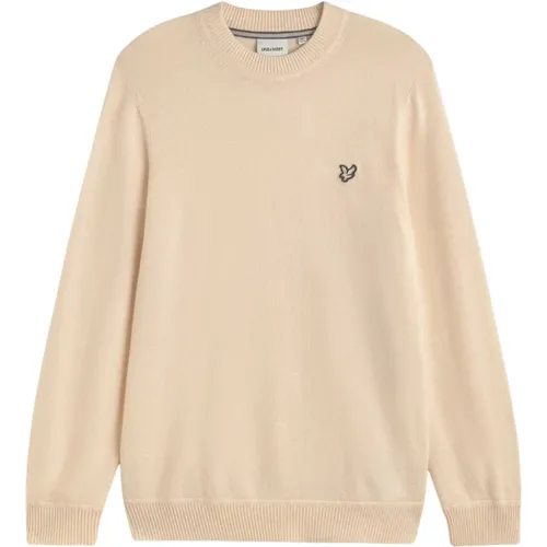 Luxuriöser Cashmere Blend Crew Neck Jumper , Herren, Größe: L - Lyle & Scott - Modalova