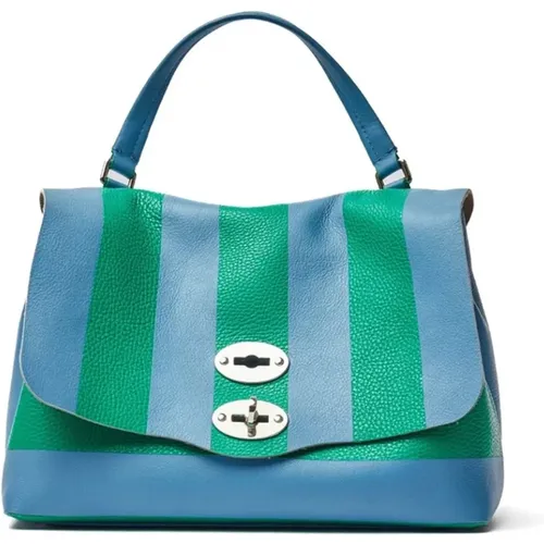 Lido S Shoulder Bag Green Blue , female, Sizes: ONE SIZE - Zanellato - Modalova