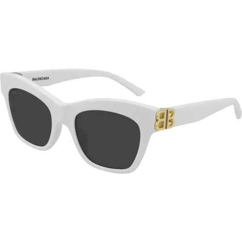 Grey Sunglasses,Sonnenbrille - Balenciaga - Modalova