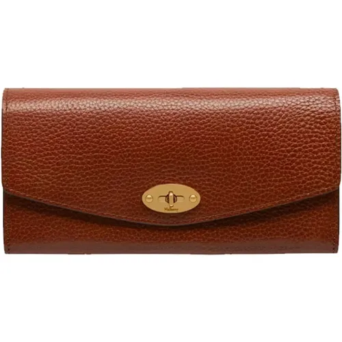 Darley Wallet Daisy Cardholder Leather , female, Sizes: ONE SIZE - Mulberry - Modalova