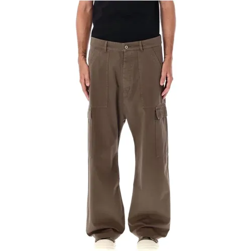 Cargo Hose Weites Bein Baumwolle - Rick Owens - Modalova