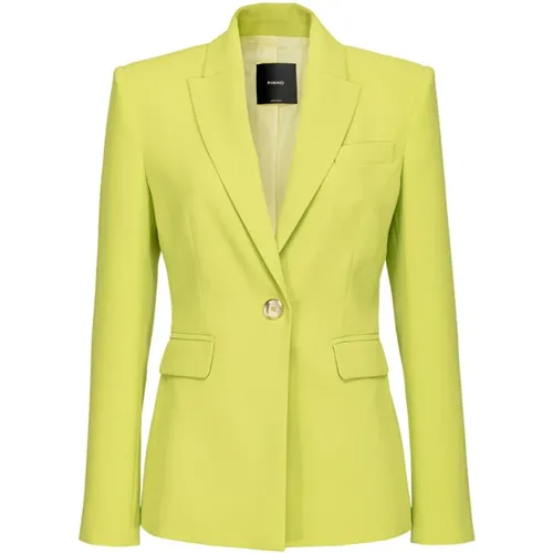 Elegant Single-Breasted Jackets , female, Sizes: XS, 2XS, XL - pinko - Modalova