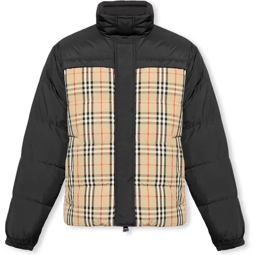 ‘Oakmere’ reversible down jacket , male, Sizes: L - Burberry - Modalova