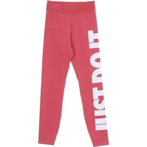 Essential Legging Just Do It High Rise , female, Sizes: M, 2XS - Nike - Modalova