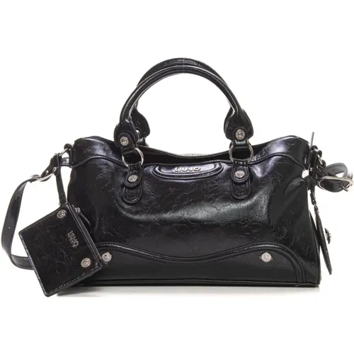 Satchel-Handtasche mit Multifunktionstaschen , Damen, Größe: ONE Size - Liu Jo - Modalova