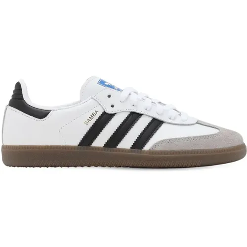 Samba OG Sneakers in Weiß/Schwarz , Herren, Größe: 36 1/2 EU - Adidas - Modalova