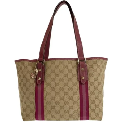 Pre-owned Canvas totes , female, Sizes: ONE SIZE - Gucci Vintage - Modalova